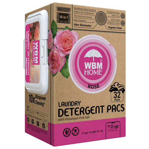 WBM HOME Laundry Pods Rose